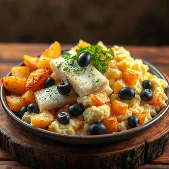 Bacalhau a Brás - Portuguese Salt Cod Recipe